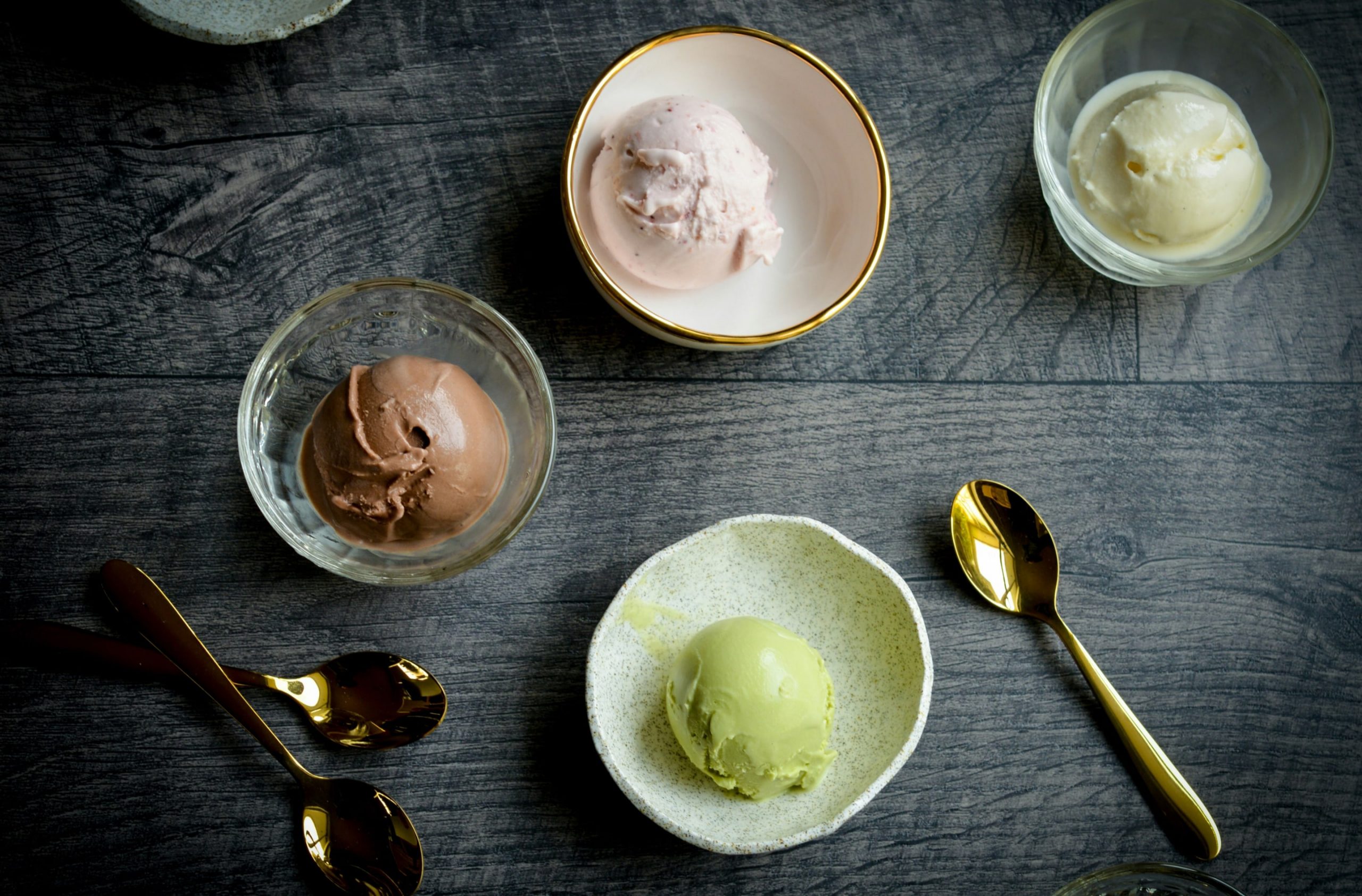 Ice Cream Heaven With Vanilla, Chocolate And Pistachio – The Sharing Table